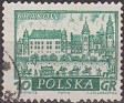 Poland 1960 Paisaje 10 Groszv Verde Scott 948